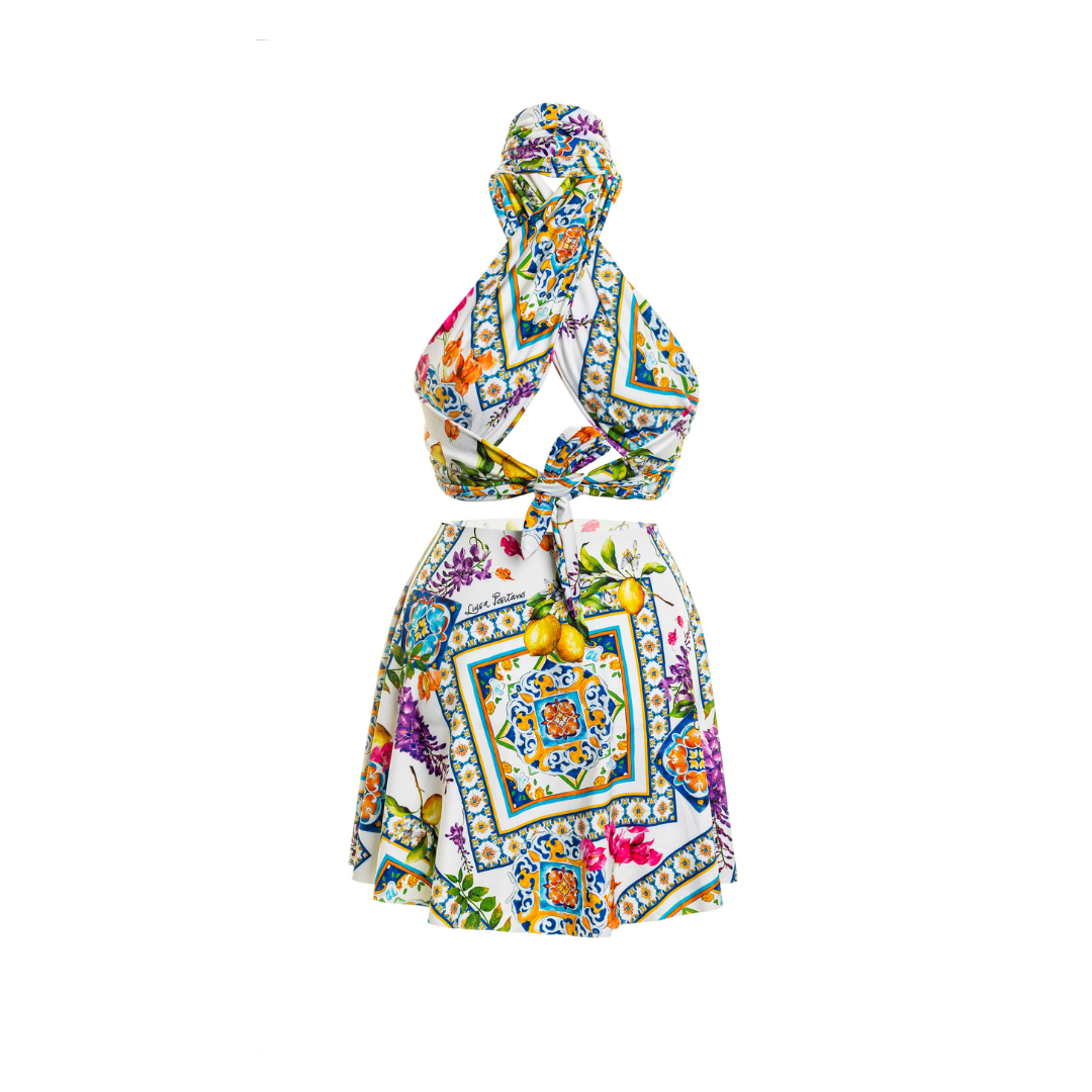 Foulard Floral Set
