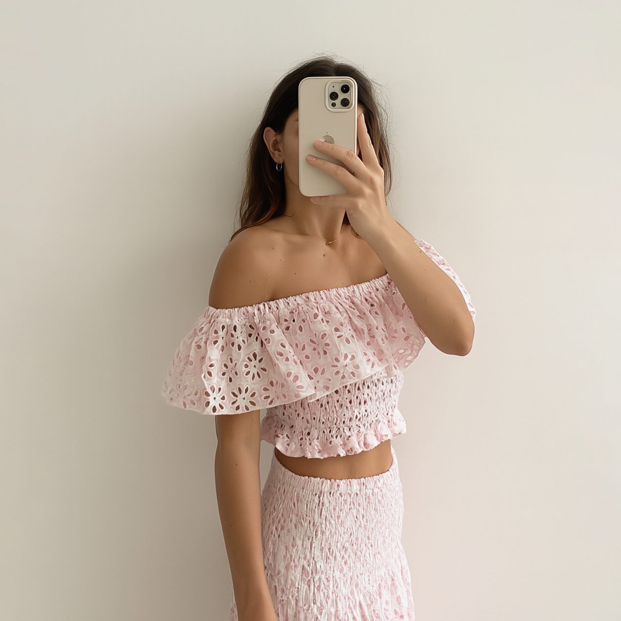 Hedy Skirt & Volant Top Lace