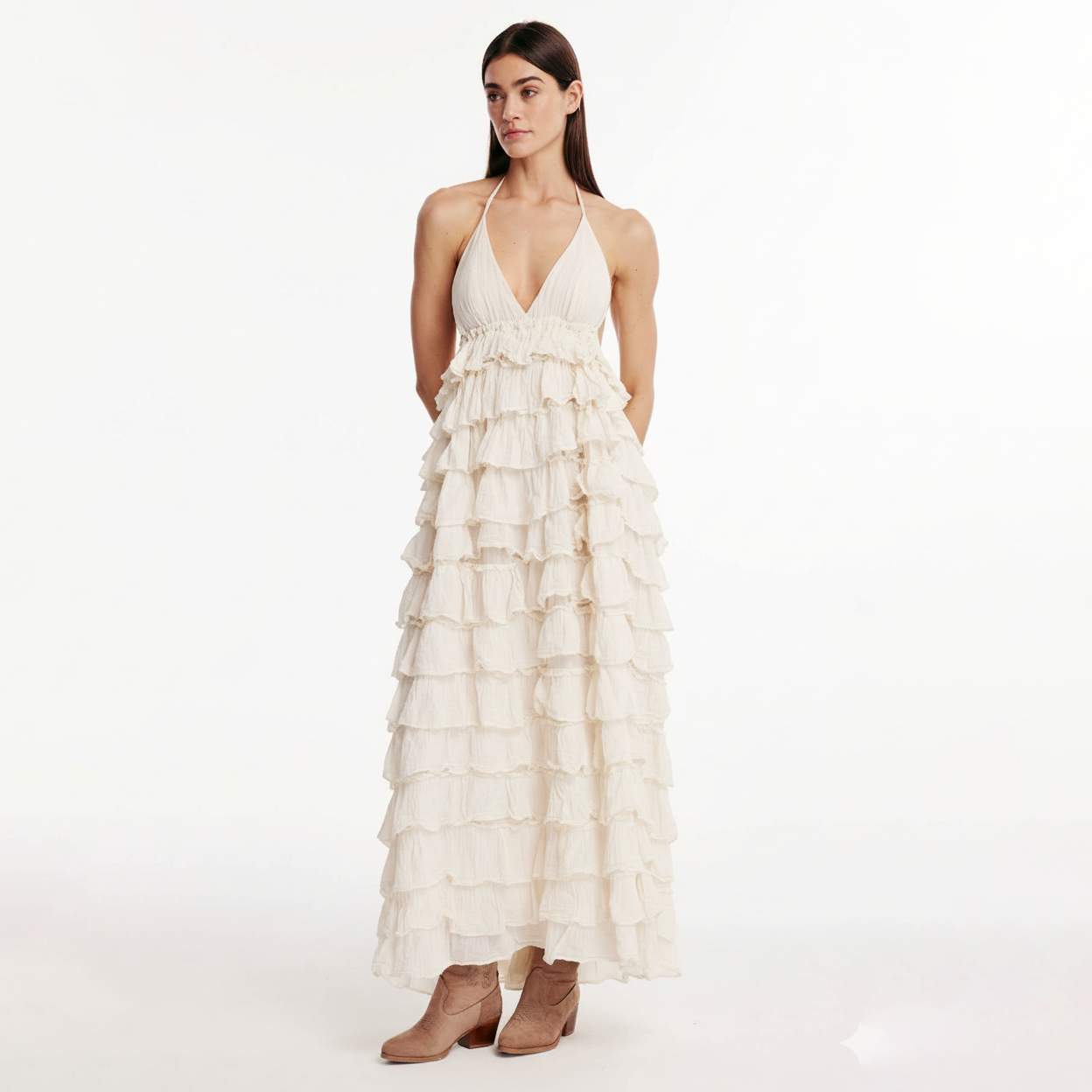 Natural Cotton Dress