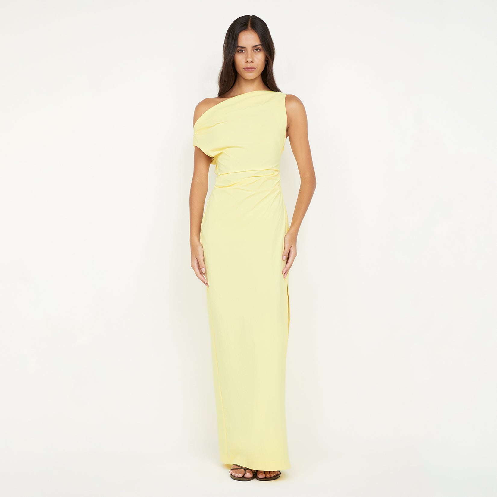 Angelina Asymetric Maxi Dress