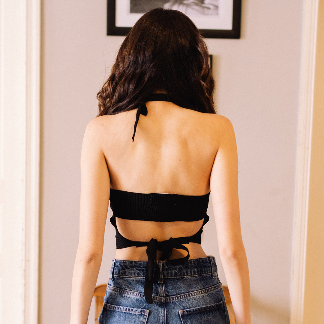 Open Back Crop